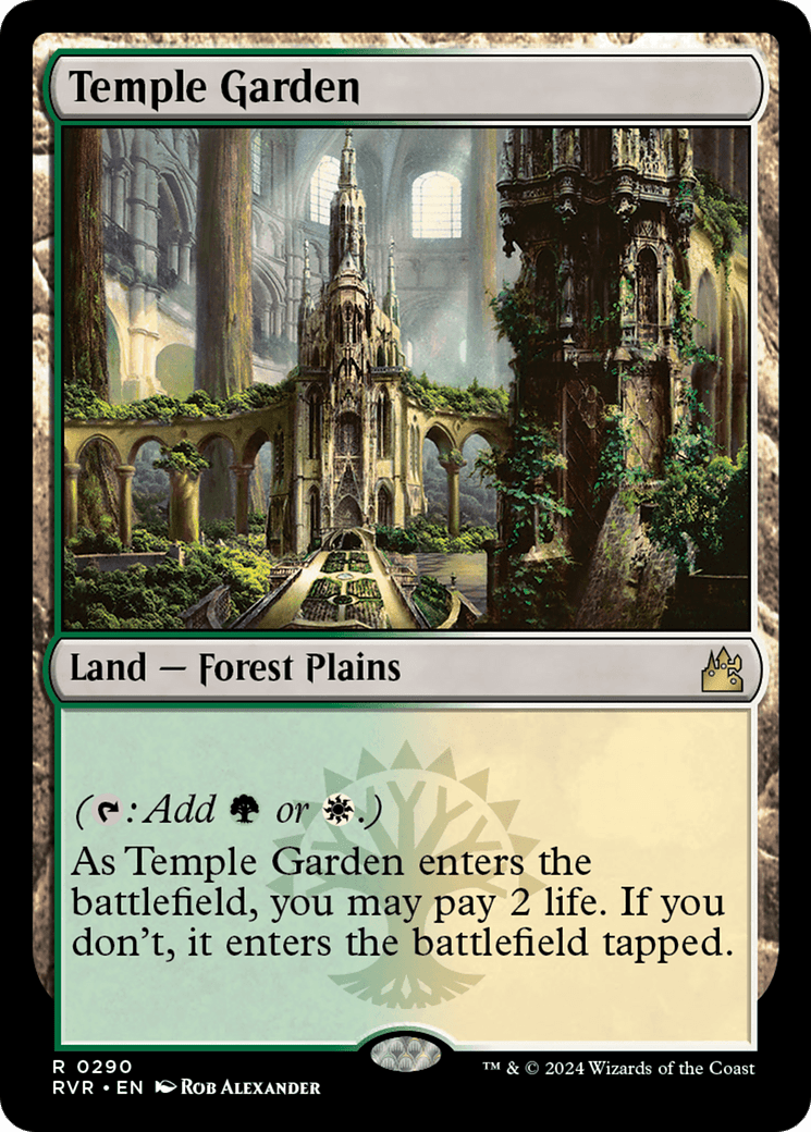 Temple Garden [Ravnica Remastered] MTG Single Magic: The Gathering  | Multizone: Comics And Games