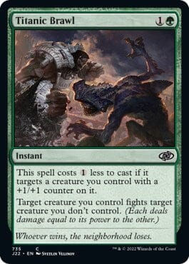 Titanic Brawl [Jumpstart 2022] MTG Single Magic: The Gathering  | Multizone: Comics And Games