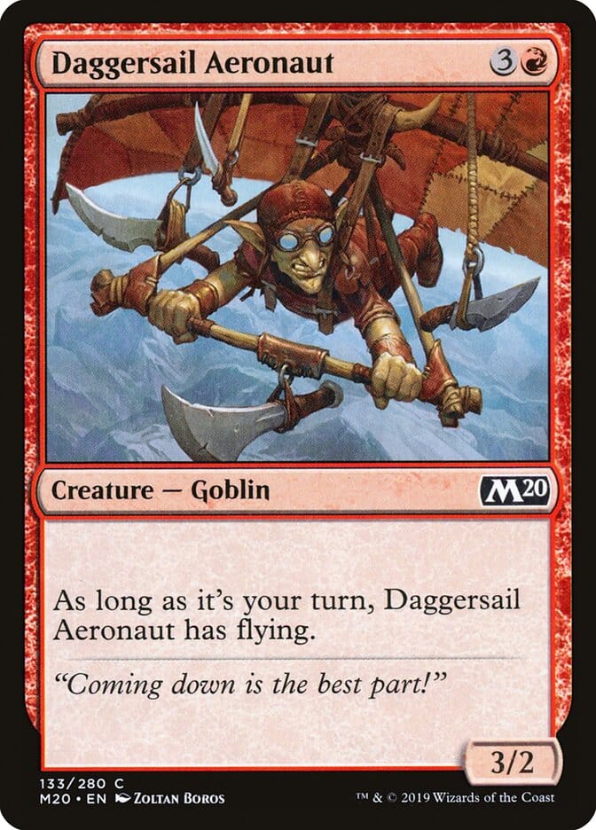 Daggersail Aeronaut [Core Set 2020] MTG Single Magic: The Gathering  | Multizone: Comics And Games