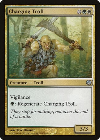 Charging Troll [Duel Decks: Phyrexia vs. the Coalition] MTG Single Magic: The Gathering  | Multizone: Comics And Games