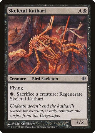 Skeletal Kathari [Shards of Alara] MTG Single Magic: The Gathering  | Multizone: Comics And Games