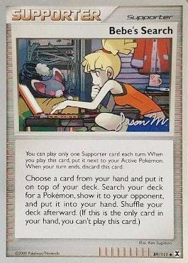 Bebe's Search (89/111) (Queengar - Jason Martinez) [World Championships 2009] Pokemon Single Pokémon  | Multizone: Comics And Games