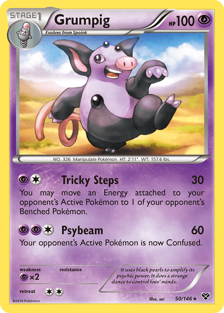 Grumpig (50/146) [XY: Base Set] Pokemon Single Pokémon  | Multizone: Comics And Games