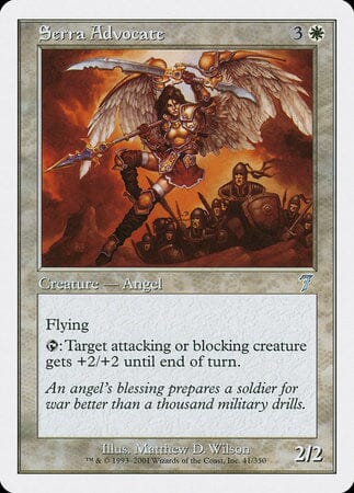 Serra Advocate [Seventh Edition] MTG Single Magic: The Gathering  | Multizone: Comics And Games