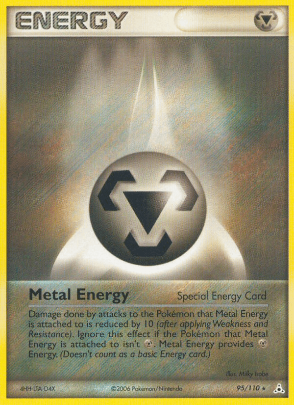 Metal Energy (95/110) [EX: Holon Phantoms] Pokemon Single Pokémon  | Multizone: Comics And Games