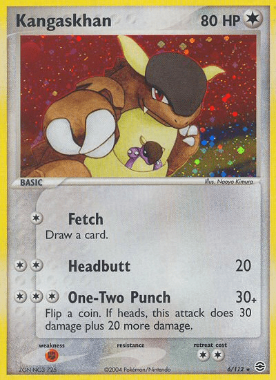Kangaskhan (6/112) [EX: FireRed & LeafGreen] Pokemon Single Pokémon  | Multizone: Comics And Games