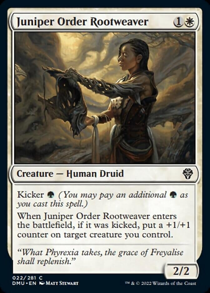 Juniper Order Rootweaver [Dominaria United] MTG Single Magic: The Gathering  | Multizone: Comics And Games