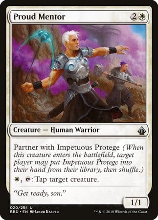 Proud Mentor [Battlebond] MTG Single Magic: The Gathering  | Multizone: Comics And Games
