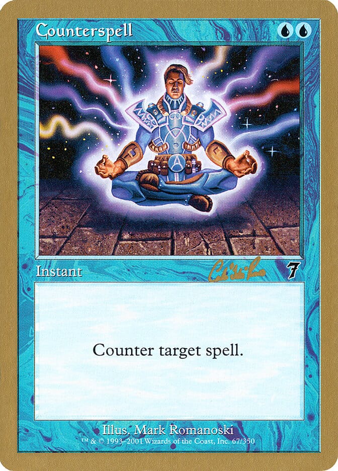 Counterspell (Carlos Romao) [World Championship Decks 2002] MTG Single Magic: The Gathering  | Multizone: Comics And Games