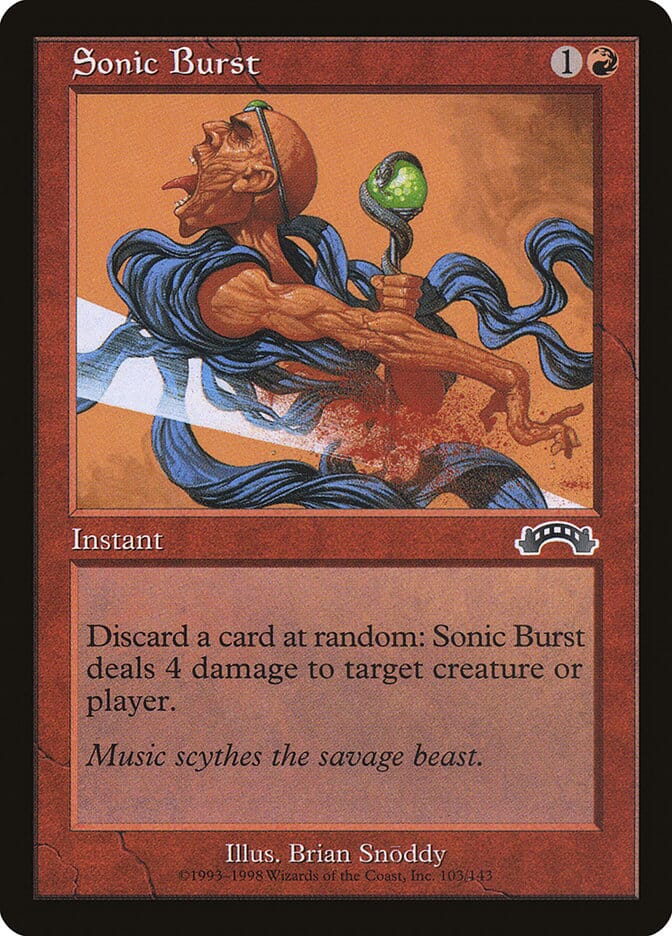 Sonic Burst [Exodus] MTG Single Magic: The Gathering  | Multizone: Comics And Games