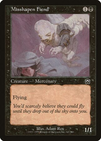 Misshapen Fiend [Mercadian Masques] MTG Single Magic: The Gathering  | Multizone: Comics And Games