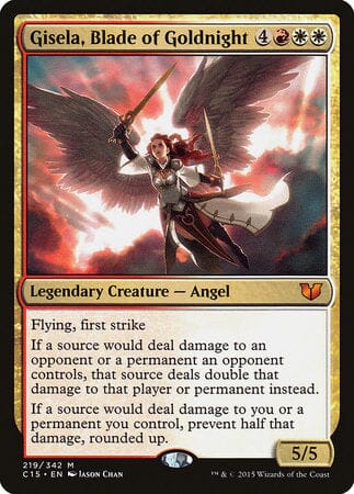 Gisela, Blade of Goldnight [Commander 2015] MTG Single Magic: The Gathering  | Multizone: Comics And Games