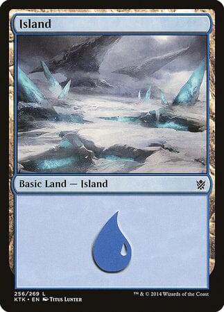 Island (256) [Khans of Tarkir] MTG Single Magic: The Gathering  | Multizone: Comics And Games