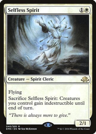Selfless Spirit [Eldritch Moon] MTG Single Magic: The Gathering  | Multizone: Comics And Games
