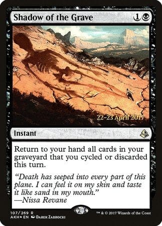 Shadow of the Grave [Amonkhet Promos] MTG Single Magic: The Gathering  | Multizone: Comics And Games