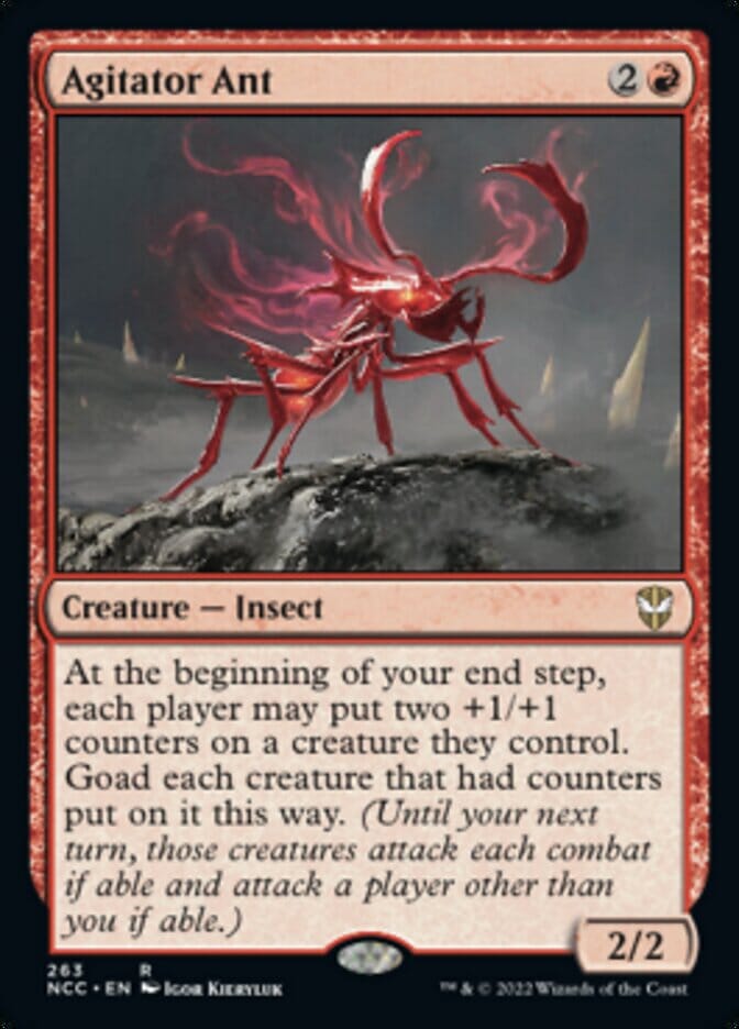 Agitator Ant [Streets of New Capenna Commander] MTG Single Magic: The Gathering  | Multizone: Comics And Games