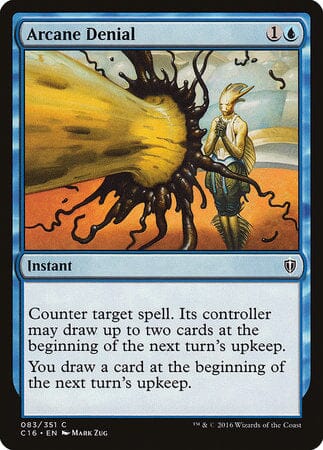 Arcane Denial [Commander 2016] MTG Single Magic: The Gathering  | Multizone: Comics And Games