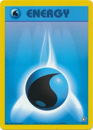 Water Energy (111/111) [Neo Genesis Unlimited] Pokemon Single Pokémon  | Multizone: Comics And Games
