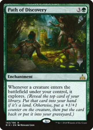 Path of Discovery [Rivals of Ixalan Promos] MTG Single Magic: The Gathering  | Multizone: Comics And Games