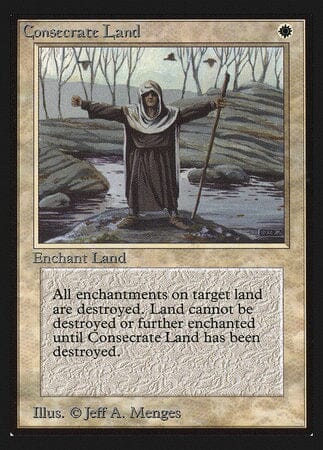 Consecrate Land (IE) [Intl. Collectors’ Edition] MTG Single Magic: The Gathering  | Multizone: Comics And Games