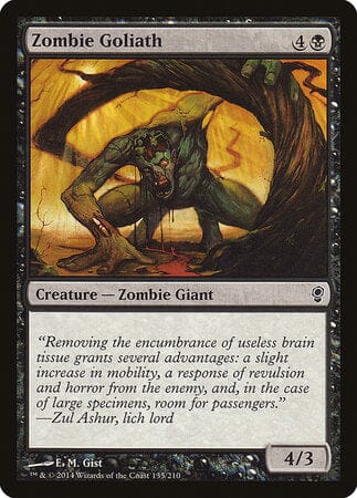 Zombie Goliath [Conspiracy] MTG Single Magic: The Gathering  | Multizone: Comics And Games