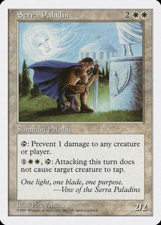 Serra Paladin [Fifth Edition] MTG Single Magic: The Gathering  | Multizone: Comics And Games