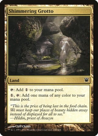 Shimmering Grotto [Innistrad] MTG Single Magic: The Gathering  | Multizone: Comics And Games