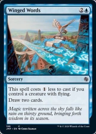 Winged Words [Jumpstart] MTG Single Magic: The Gathering  | Multizone: Comics And Games