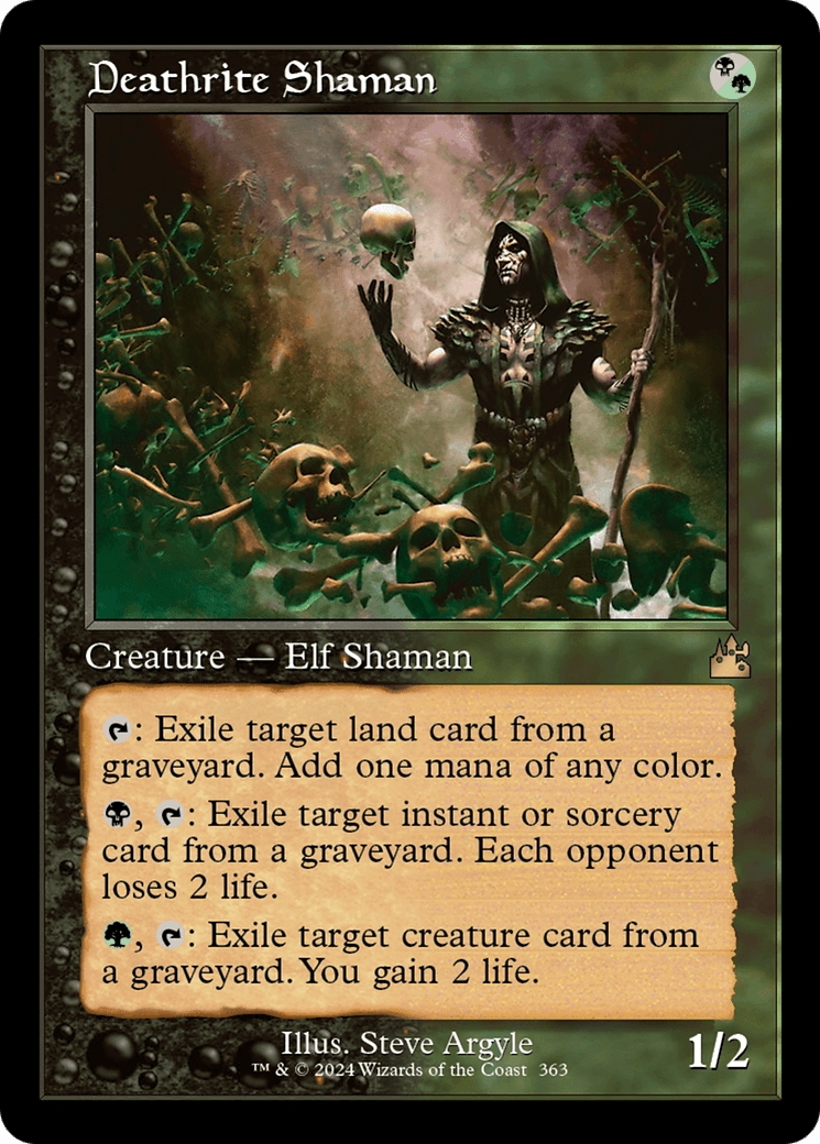 Deathrite Shaman (Retro Frame) [Ravnica Remastered] MTG Single Magic: The Gathering  | Multizone: Comics And Games