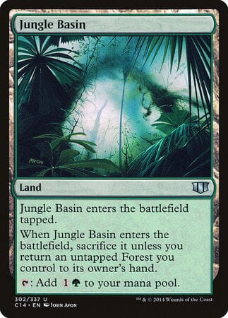 Jungle Basin [Commander 2014] MTG Single Magic: The Gathering  | Multizone: Comics And Games