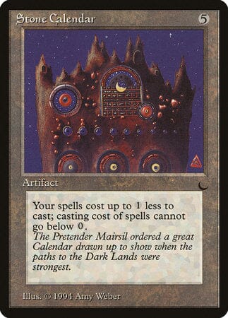 Stone Calendar [The Dark] MTG Single Magic: The Gathering  | Multizone: Comics And Games