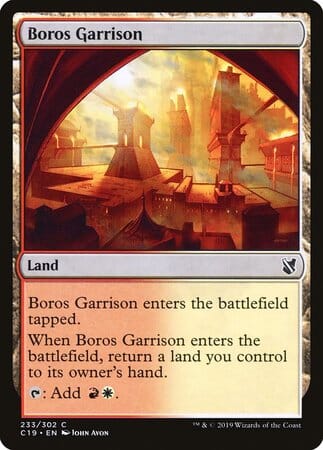 Boros Garrison [Commander 2019] MTG Single Magic: The Gathering  | Multizone: Comics And Games