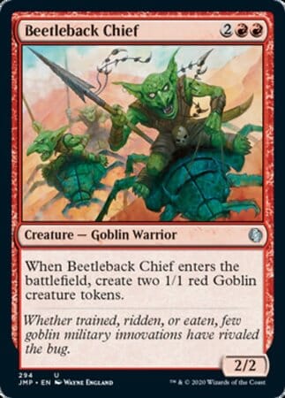 Beetleback Chief [Jumpstart] MTG Single Magic: The Gathering  | Multizone: Comics And Games