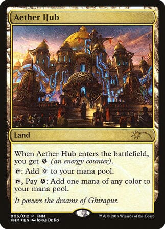 Aether Hub [Friday Night Magic 2017] MTG Single Magic: The Gathering  | Multizone: Comics And Games