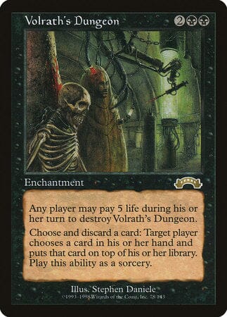 Volrath's Dungeon [Exodus] MTG Single Magic: The Gathering  | Multizone: Comics And Games