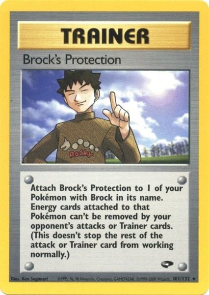 Brock's Protection (101/132) [Gym Challenge Unlimited] Pokemon Single Pokémon  | Multizone: Comics And Games