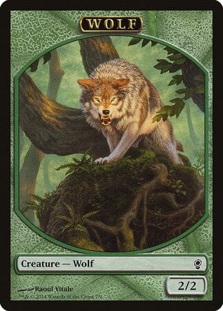 Wolf Token [Conspiracy Tokens] MTG Single Magic: The Gathering  | Multizone: Comics And Games