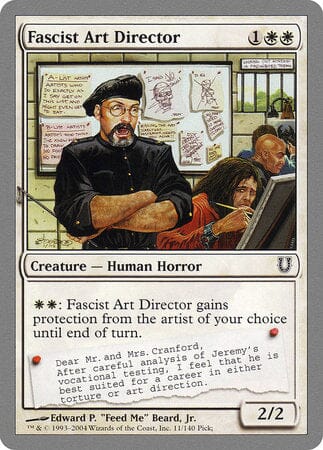Fascist Art Director [Unhinged] MTG Single Magic: The Gathering  | Multizone: Comics And Games