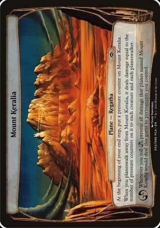 Mount Keralia (Planechase Anthology) [Planechase Anthology Planes] MTG Single Magic: The Gathering  | Multizone: Comics And Games