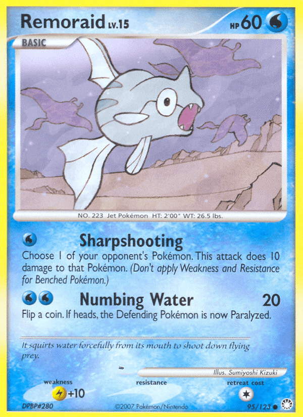 Remoraid (95/123) [Diamond & Pearl: Mysterious Treasures] Pokemon Single Pokémon  | Multizone: Comics And Games