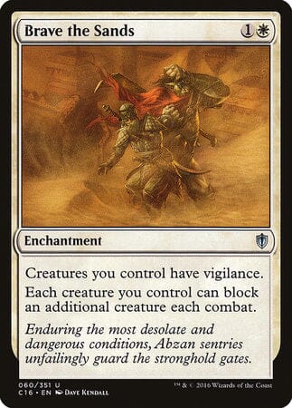 Brave the Sands [Commander 2016] MTG Single Magic: The Gathering  | Multizone: Comics And Games