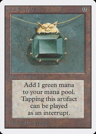 Mox Emerald [Unlimited Edition] MTG Single Magic: The Gathering  | Multizone: Comics And Games