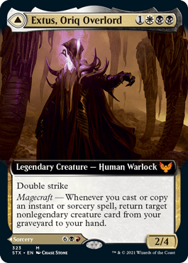 Extus, Oriq Overlord // Awaken the Blood Avatar (Extended) [Strixhaven: School of Mages] MTG Single Magic: The Gathering  | Multizone: Comics And Games