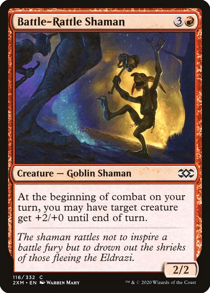 Battle-Rattle Shaman [Double Masters] MTG Single Magic: The Gathering  | Multizone: Comics And Games