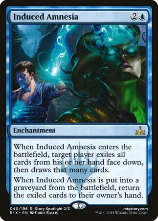 Induced Amnesia [Rivals of Ixalan] MTG Single Magic: The Gathering  | Multizone: Comics And Games