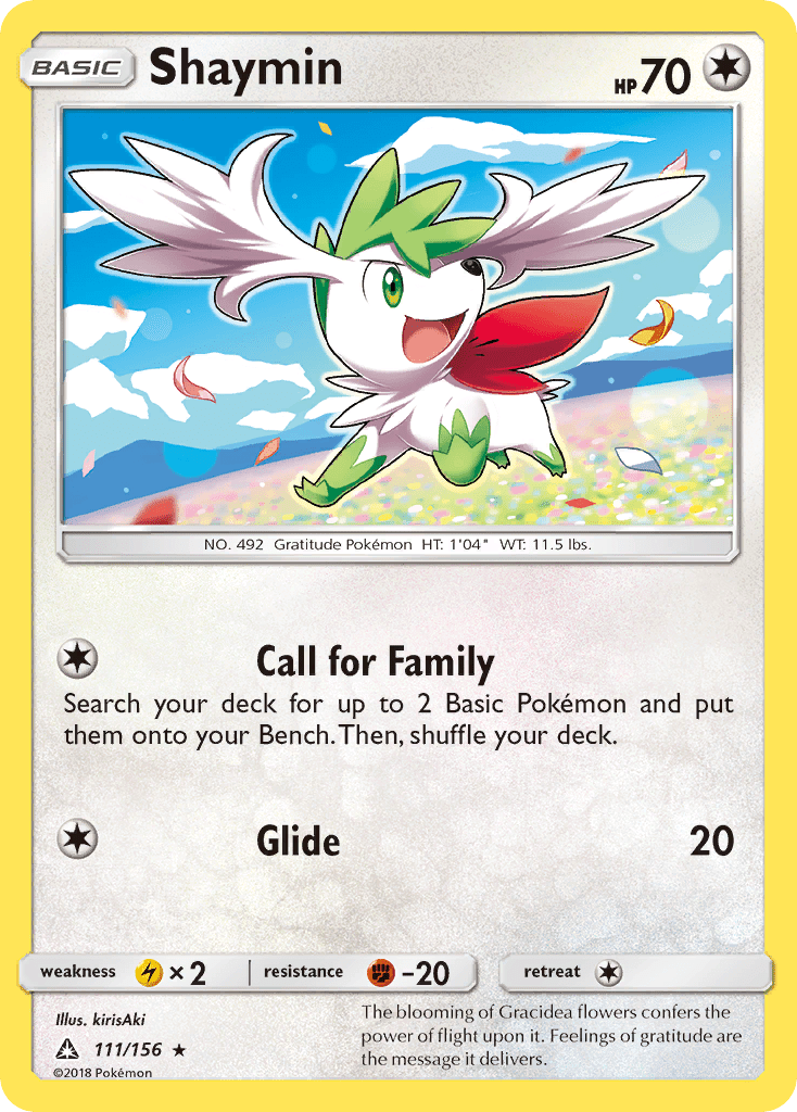Shaymin (111/156) [Sun & Moon: Ultra Prism] Pokemon Single Pokémon  | Multizone: Comics And Games