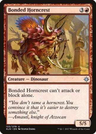 Bonded Horncrest [Ixalan] MTG Single Magic: The Gathering  | Multizone: Comics And Games