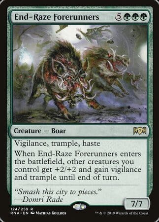 End-Raze Forerunners [Ravnica Allegiance] MTG Single Magic: The Gathering  | Multizone: Comics And Games