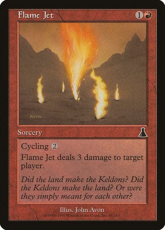 Flame Jet [Urza's Destiny] MTG Single Magic: The Gathering  | Multizone: Comics And Games