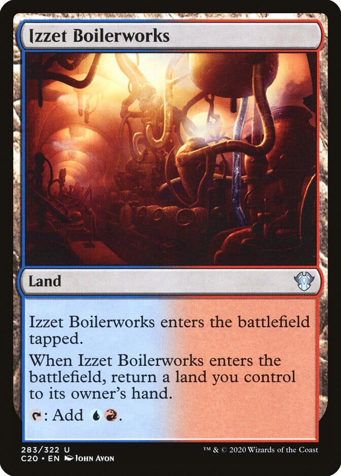 Izzet Boilerworks [Commander 2020] MTG Single Magic: The Gathering  | Multizone: Comics And Games